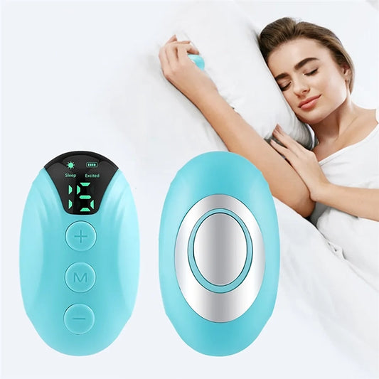 Appareil intelligent de Relaxation et Sommeil | Micro -courant EMS, Anti- Stress & Hypnose - Recharge USB