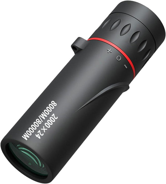 Mini Telescope Monoculaire HD 2000x25-Portable &Compatible Smartphone | Observation, Camping, Chasse
