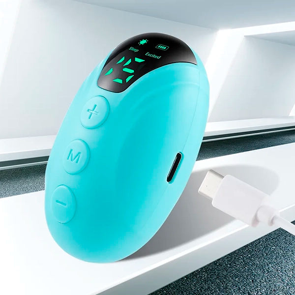 Appareil intelligent de Relaxation et Sommeil | Micro -courant EMS, Anti- Stress & Hypnose - Recharge USB